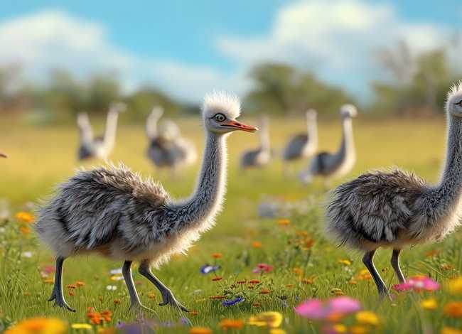 儿童动画鸵鸟故事(鸵鸟幼儿故事) 儿童动画鸵鸟故事(鸵鸟幼儿故事)