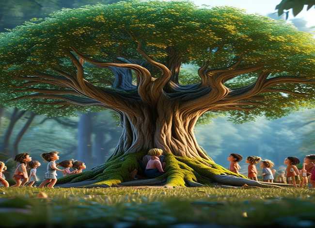 儿童故事大树的故事，大树的故事幼儿