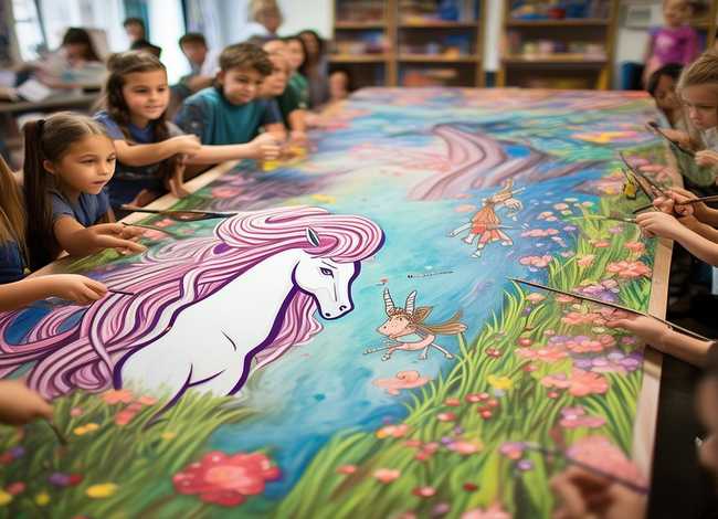 美术讲故事（美术课讲故事）