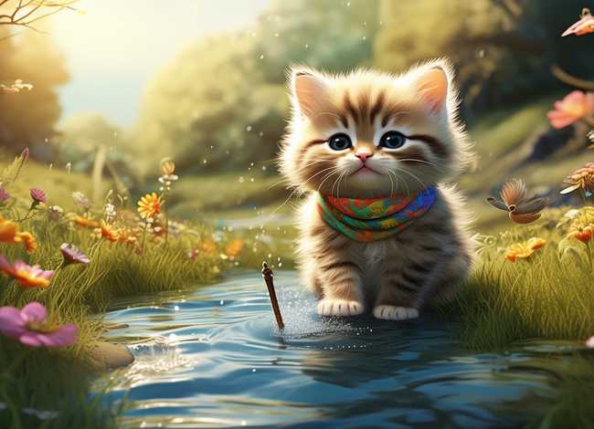 儿童故事小猫钓鱼（小儿故事小猫钓鱼）