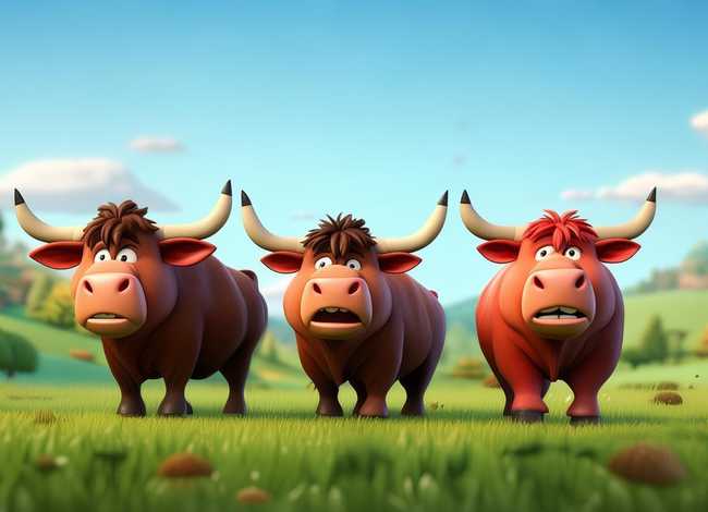 三只公牛的儿童故事（三只公牛的故事视频免费下载）