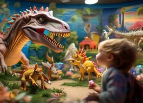 儿童故事恐龙博物馆，恐龙博物馆的故事