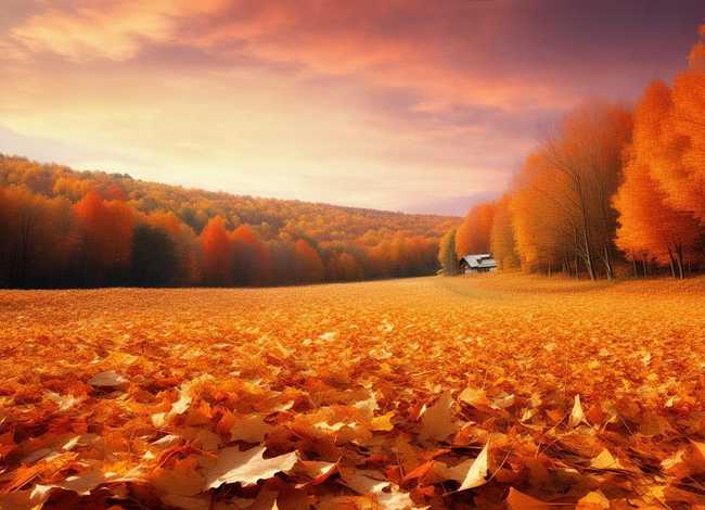 关于秋色无边的故事；关于秋色无边的故事作文