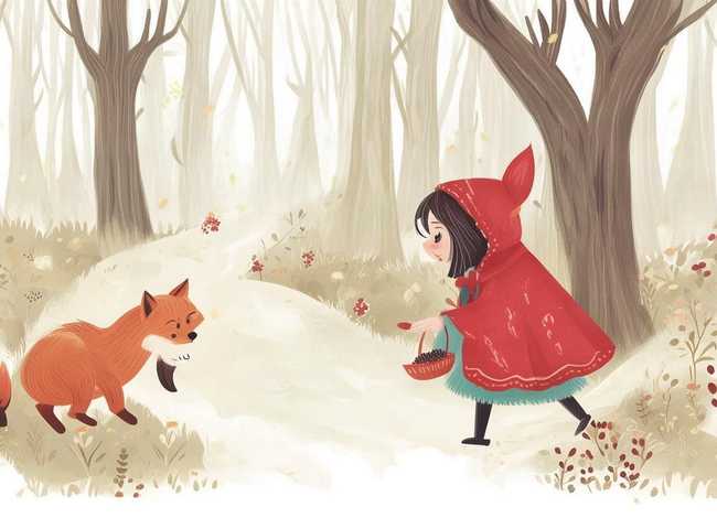 小红帽的故事绘本故事 小红帽的故事绘本故事内容