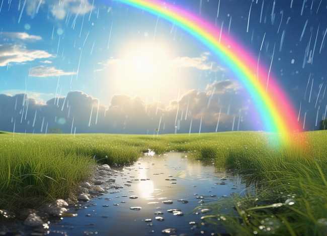 彩虹的由来简单介绍100字、彩虹的由来简单介绍100字怎么写
