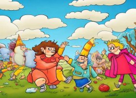 搞笑故事儿童版、搞笑故事儿童版图片