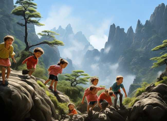 黄山儿童故事书 - 儿童 黄山 黄山儿童故事书 - 儿童 黄山