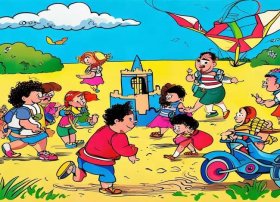 80年代儿童画；80年代儿童画册