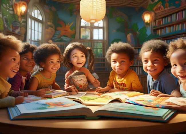 儿童故事图书；儿童故事图书馆