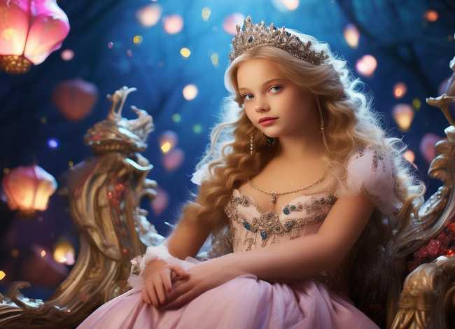 儿童皇后的故事 - 皇后公主的故事