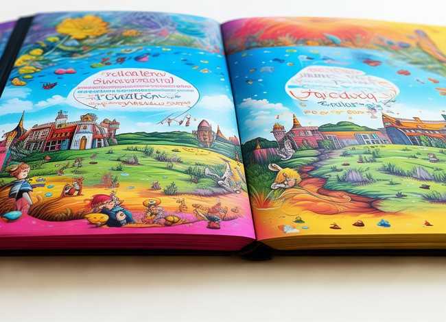 儿童故事图片带字完整版、儿童故事文字版生成图片