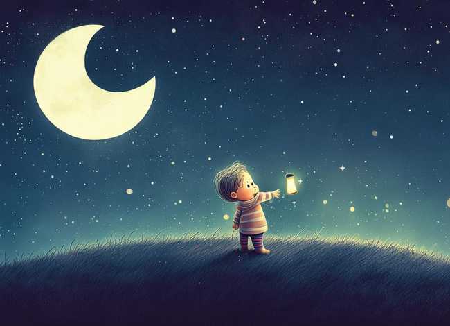 儿童故事月亮去哪了；儿重故事,月亮到哪里去了