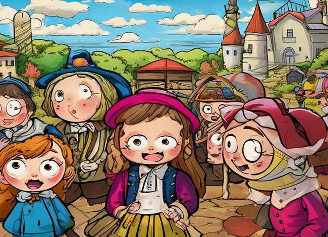 儿童节漫画历史故事、漫画画历史故事