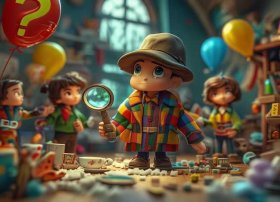 《侦探故事》儿童；少儿侦探故事