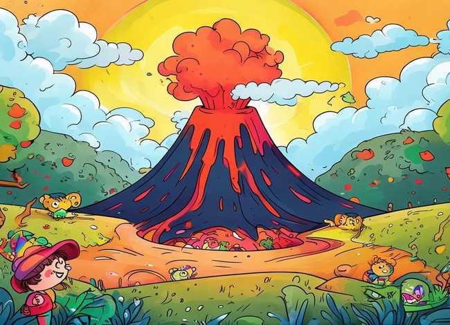 火山小故事；火山故事书