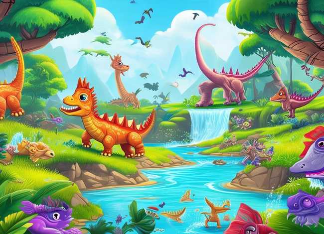 儿童故事恐龙世界，恐龙世界幼儿故事