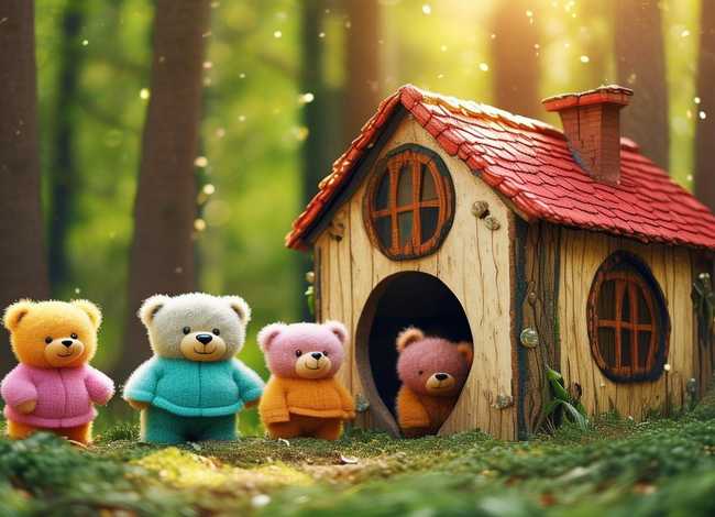 三只小熊的故事儿童版；三只小熊的故事动画片