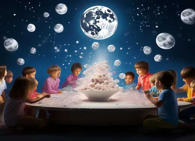 儿童故事月亮的味道 - 幼儿故事月亮的味道