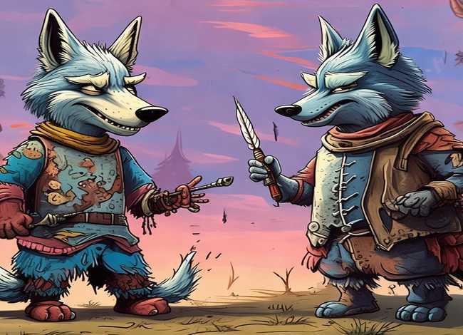 儿童故事拼音版狼狈为奸;成语故事狼狈为讦 儿童故事拼音版狼狈为奸;成语故事狼狈为讦