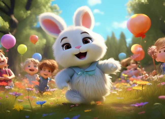 小白兔的故事儿童版3-6岁；少儿故事小白兔的故事