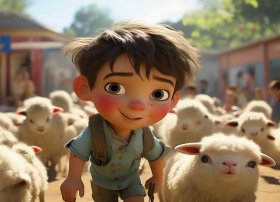 儿童故事王二小放牛娃，放牛娃王二小的故事幼儿园