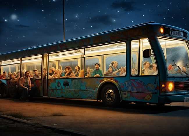 巴士的故事；巴士的故事晚安