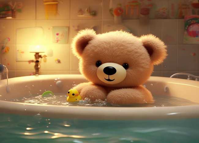 洗澡儿童睡前故事 小熊宝宝绘本故事洗澡 洗澡儿童睡前故事 小熊宝宝绘本故事洗澡