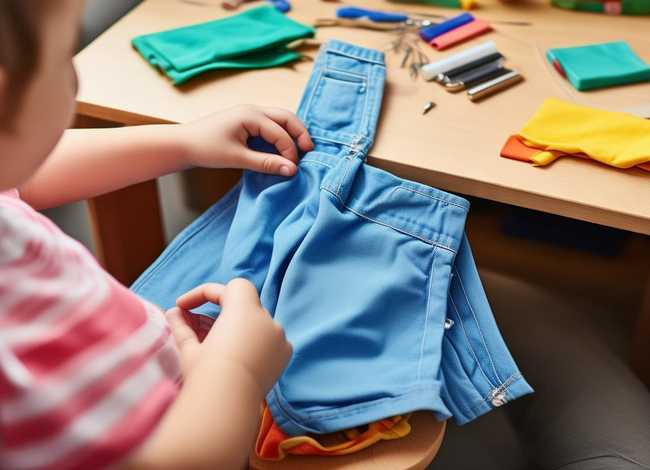儿童裤子裤腰大了怎么解决、儿童裤子腰大了怎么改小窍门