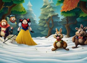 白雪公主故事视频搞笑、白雪公主故事视频搞笑版