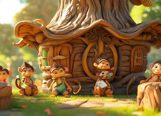 小猴子故事大全幼儿园 - 小猴子故事大全幼儿园版