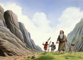 愚公移山儿童故事配图（愚公移山故事配图全套）