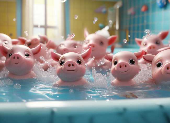 小猪洗澡幼儿故事（小猪洗澡幼儿故事视频）