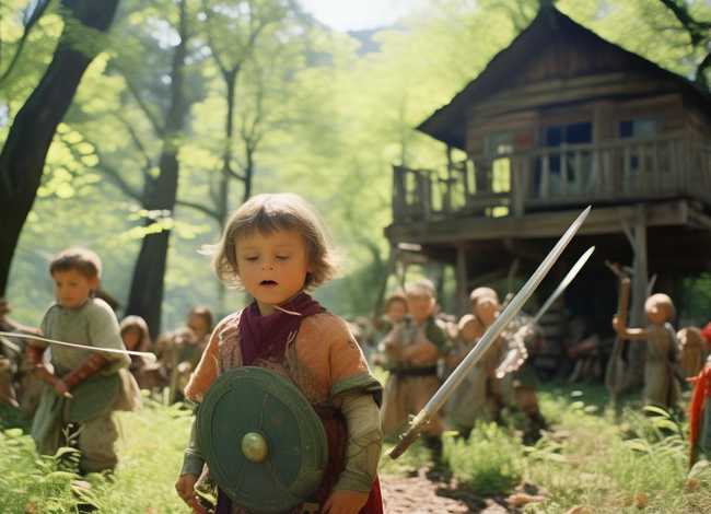 儿童打仗的真实故事、小朋友听打仗的故事