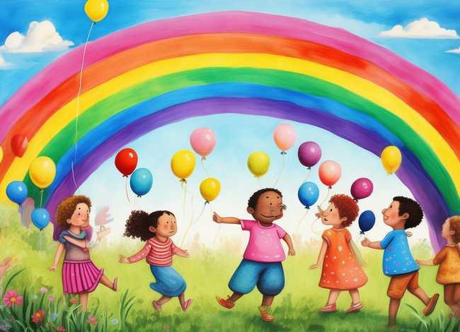 彩虹儿童故事大全 - 幼儿园彩虹故事