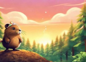 想去看海的小土拨鼠故事；想去看海的小土拨鼠故事图片