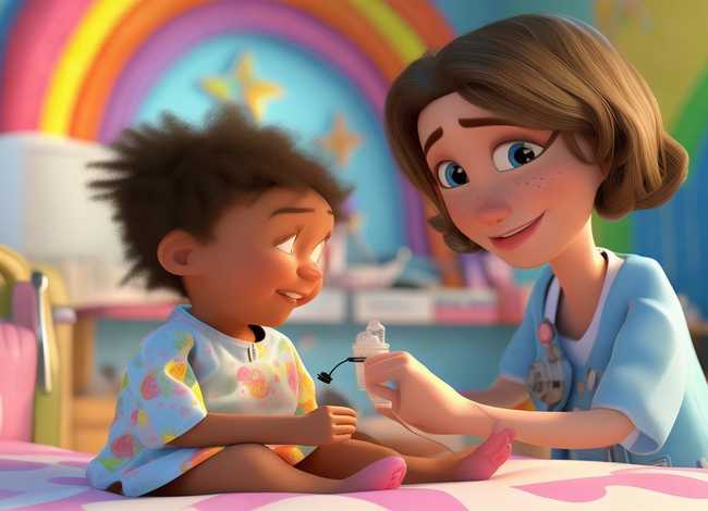打针故事动画片 - 打针动画视频故事