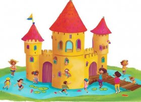 儿童城堡简笔画图片大全（儿童城堡简笔画图片大全大图）