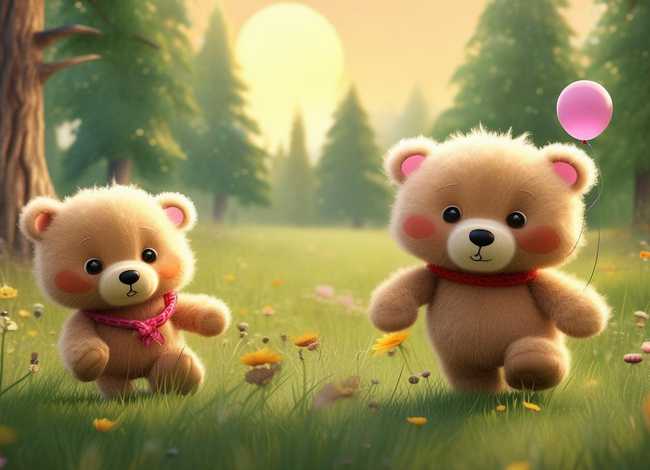 四岁幼儿故事；四岁幼儿故事两只小熊