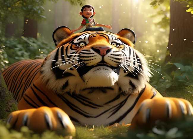 儿童讲故事狐假虎威背景音乐（狐假虎威故事表演背景音乐）