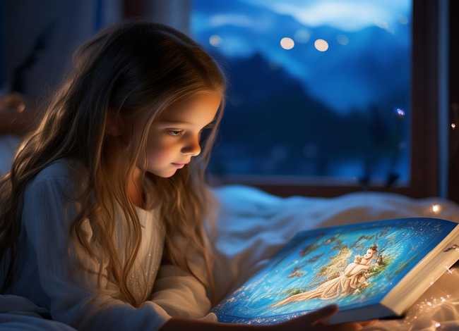 儿童宝宝睡前故事蓝山公主，蓝山公主的睡前故事