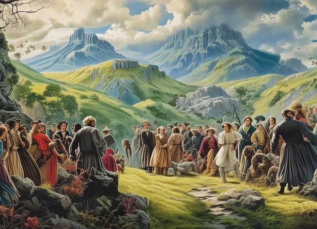 名著故事插画图片，名著故事插画图片大全