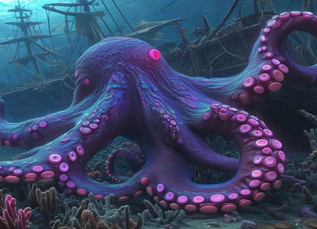 巨型章鱼的故事 - 巨型章鱼的故事图片