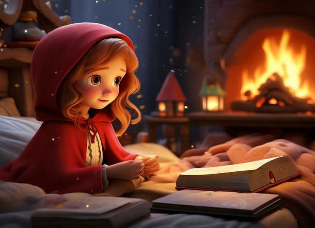 儿童睡前故事阅读大全小红帽；少儿故事大全 睡前故事小红帽