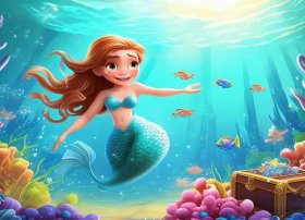 儿童故事连续剧美人鱼、美人鱼少儿故事