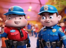 有科恩和菲尔警察儿童故事 科恩警长和菲尔