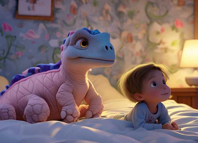 恐龙睡前儿童故事 恐龙幼儿睡前故事