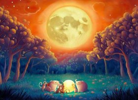 橘子月亮绘本（橘子月亮绘本教案）