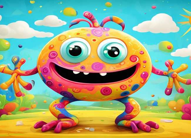 怪兽儿童画 怪兽儿童画画大全图片