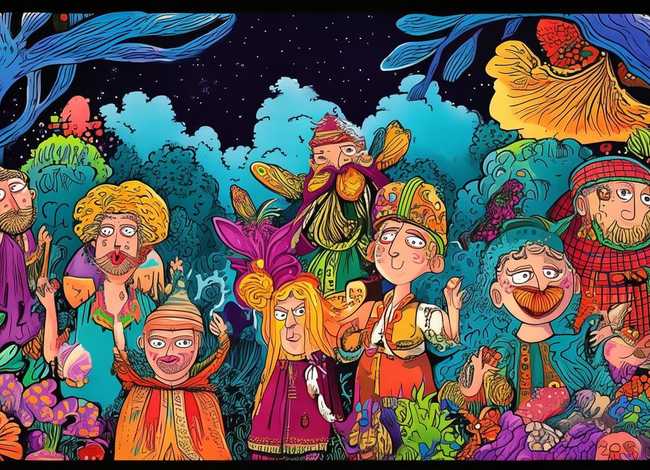 民间故事插图图片简笔画、民间故事插图图片简笔画大全 民间故事插图图片简笔画、民间故事插图图片简笔画大全