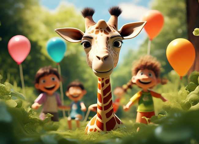 儿童故事短篇长颈鹿（幼儿故事长颈鹿）